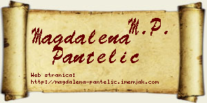 Magdalena Pantelić vizit kartica